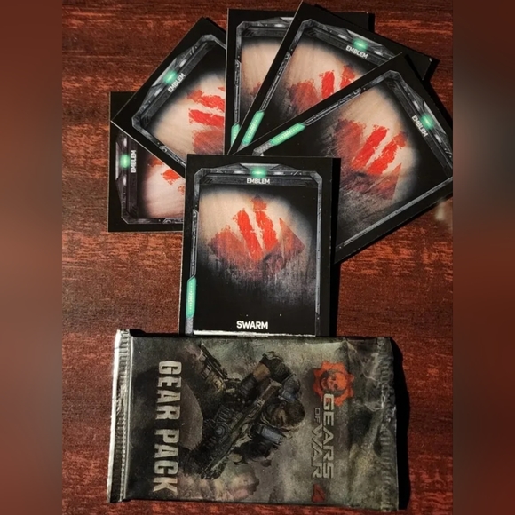 RARE Gears 4 Booster Packs (OPENED) - Picture 7 of 11